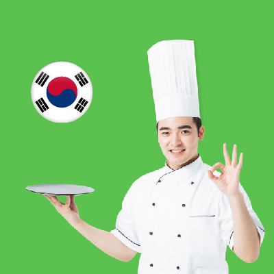 韩国首尔 包饺子厨师
